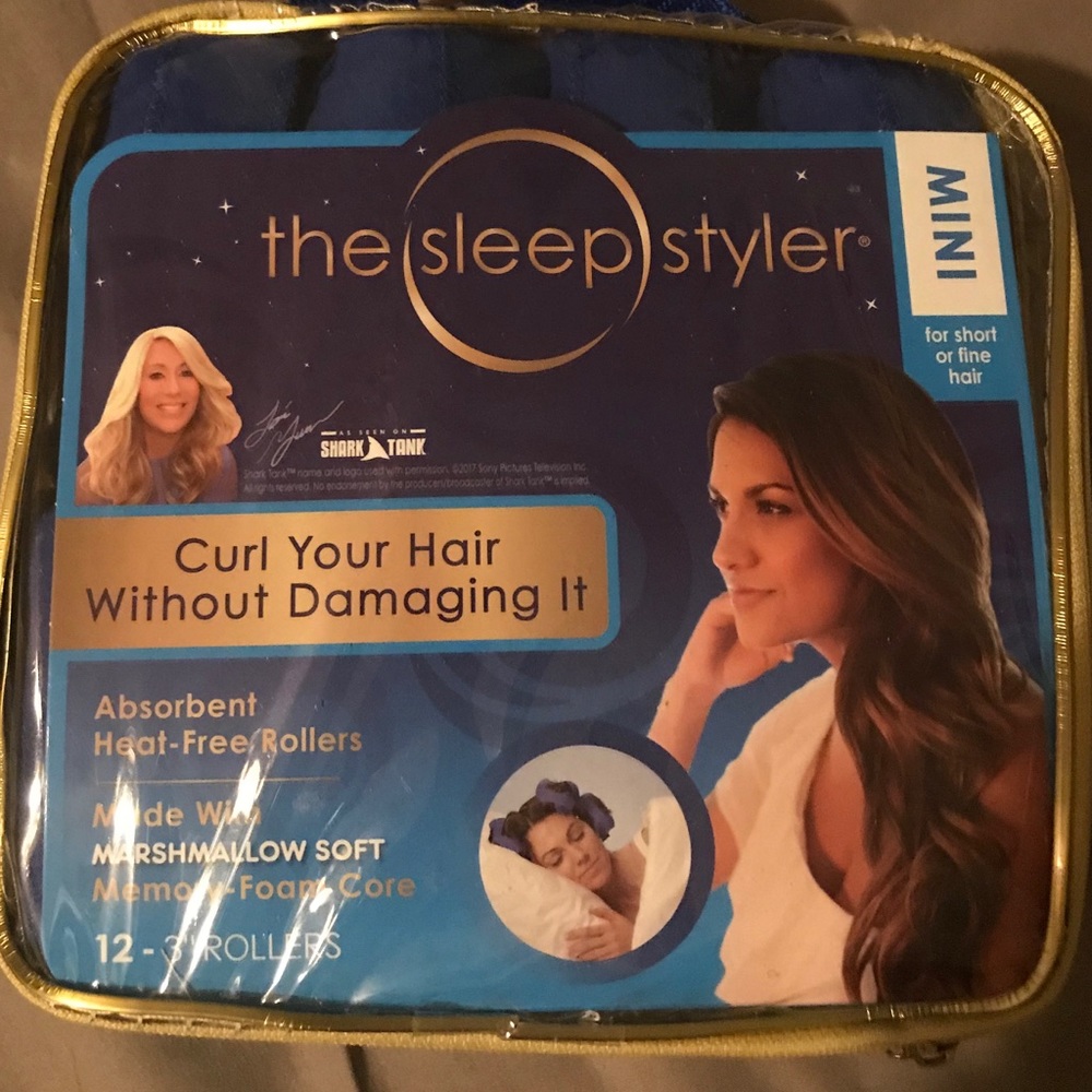 The sleep styler NIB never used hair rollers